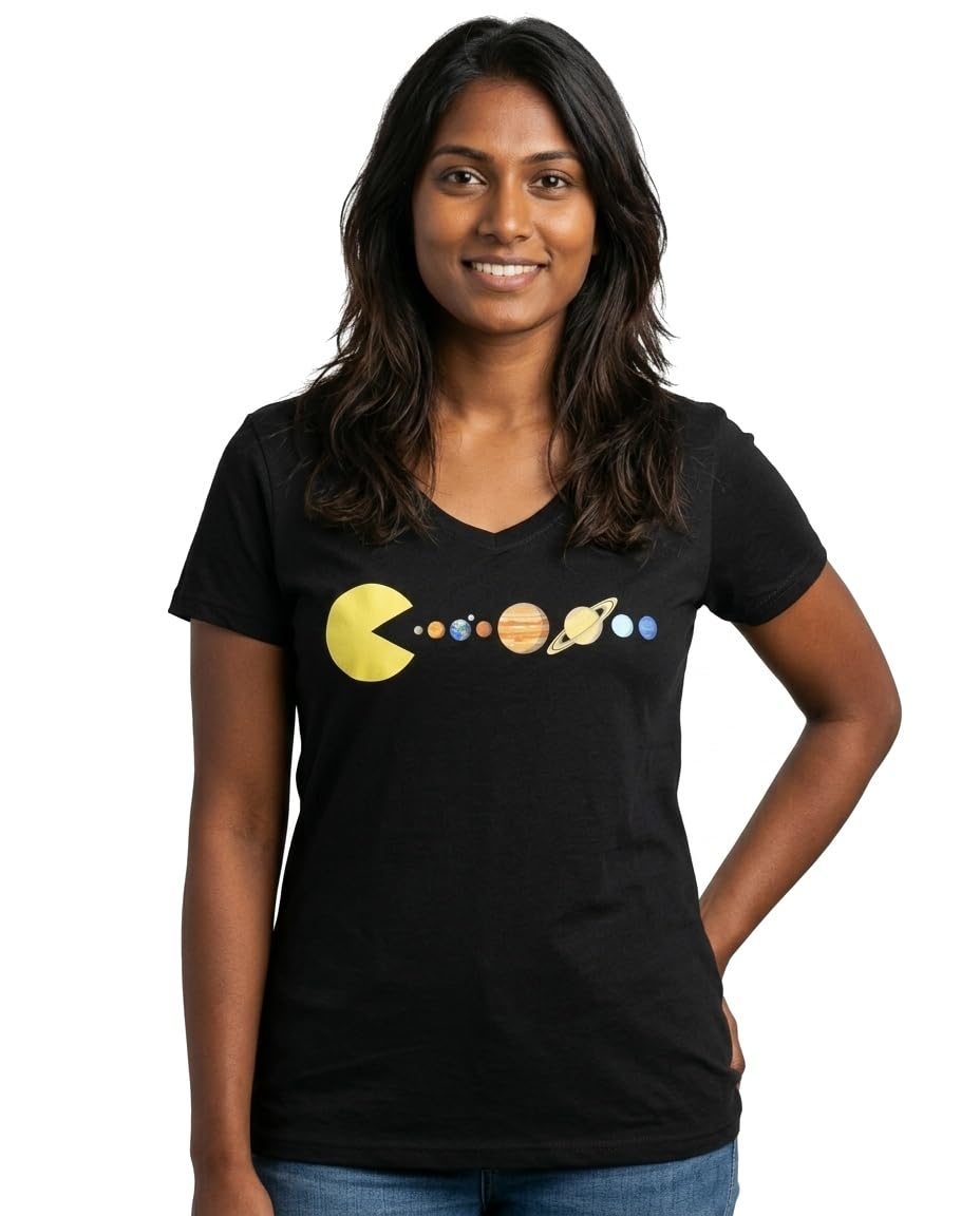 Funny Science Tshirt for Men or Women-Graphic Humor Space Tee Astronomy Gifts for Nerd, Solar System Planets Physics Teacher
