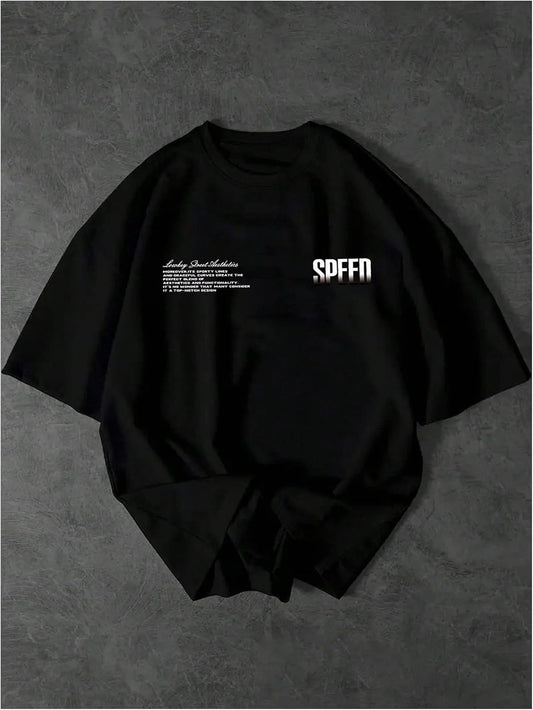 SOLY HUX Men's Graphic Tees Short Sleeve Crew Neck T Shirt Y2k Vintage Streetwear Tops