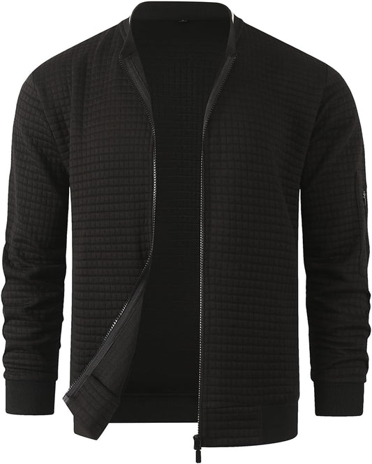 HOOD CREW Men’s Lightweight Jacket Varsity Bomber Coats