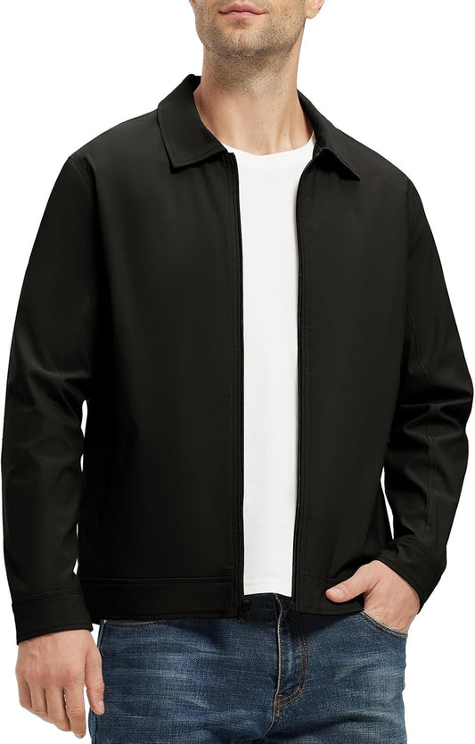 Rdruko Men's Light Jackets Windbreaker Lightweight Jacket