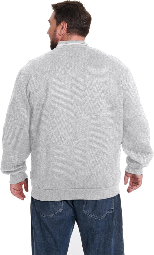 Big and Tall Men's Lightweight Bomber Jacket