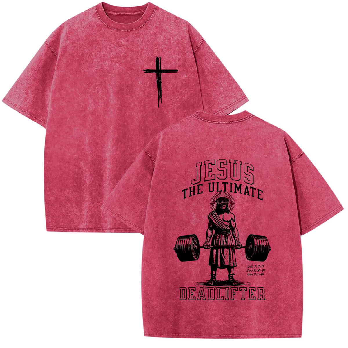 Mens Oversized Christian Shirts Jesus Faith Shirt Funny Gym Graphic Tees God Religious Bible Verse Acid Wash Tshirts
