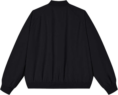 Bomber Jacket Men Lightweight Windbreaker Spring Fall Casual Jackets