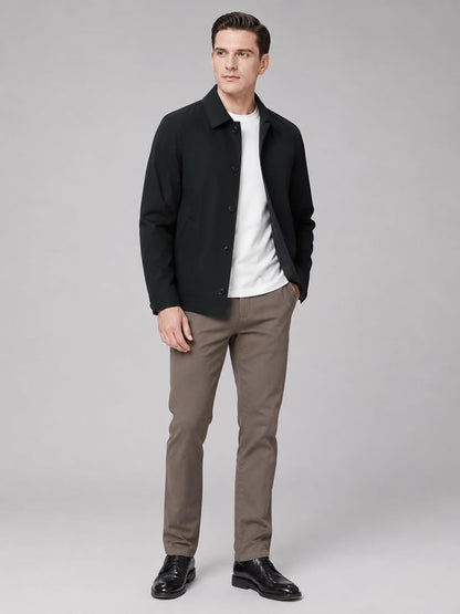 Allthemen Men's Lightweight Jacket Coat Light Windbreaker Casual Work Daily