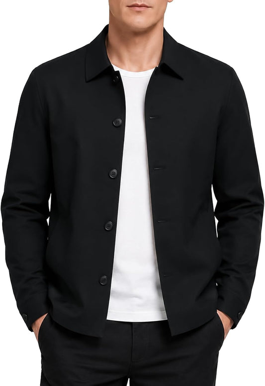 Allthemen Men's Lightweight Jacket Coat Light Windbreaker Casual Work Daily