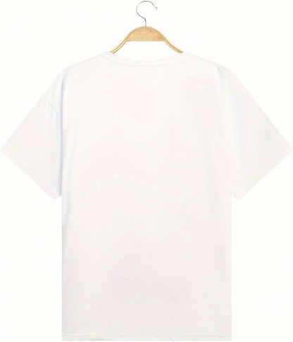 SOLY HUX Men's Letter Print Graphic Tees Summer Short Sleeve T Shirt