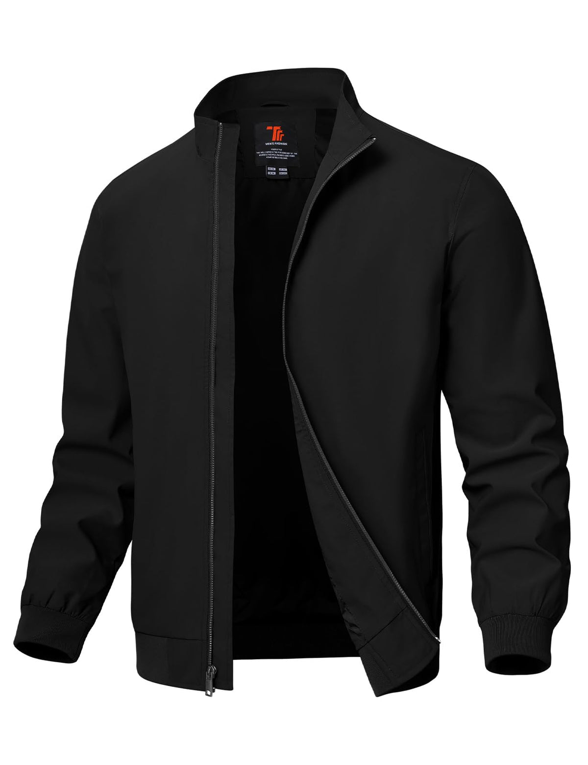 TBMPOY Men's Lightweight Jackets Casual Windbreaker Stylish Light Fall Spring Golf Work Dress Business