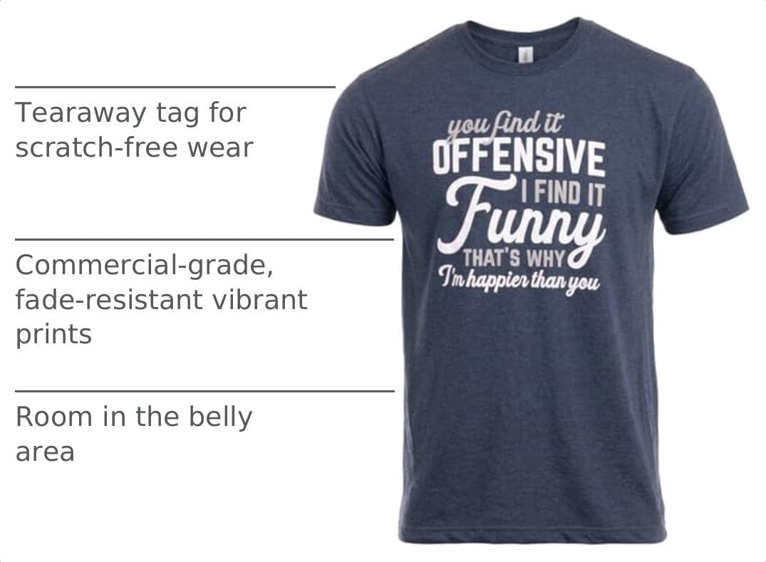 F Caw F Shirt - Funny Men's Novelty Shirts F-Caw-F Chicken Crow Eagle Rooster Fcawf Funny T-Shirt for Men or Women