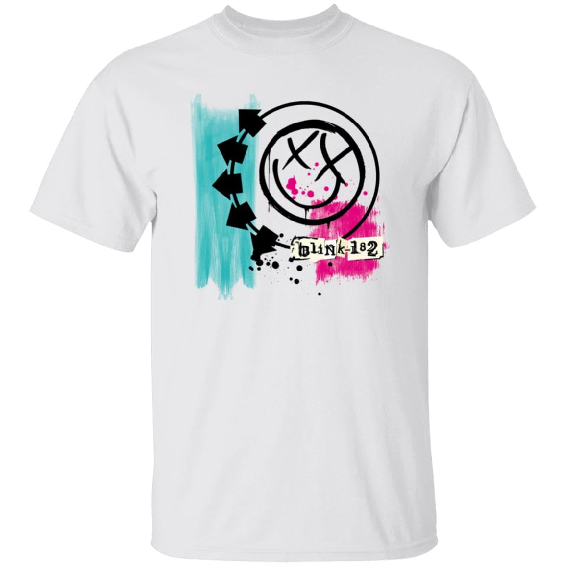 Grayce Blink™-182 Men's One More Time Untitled T-Shirt - by Blink™-182, Small, Black