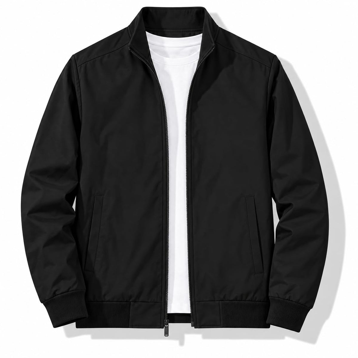 Windbreaker Jacket for Man Lightweight Casual Zip Up Fall Spring Outerwear