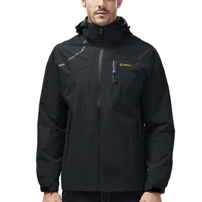 Mens Lightweight Waterproof Jacket Windproof Rain Hooded jackets for Running Hiking Cycling Travel M-7XL