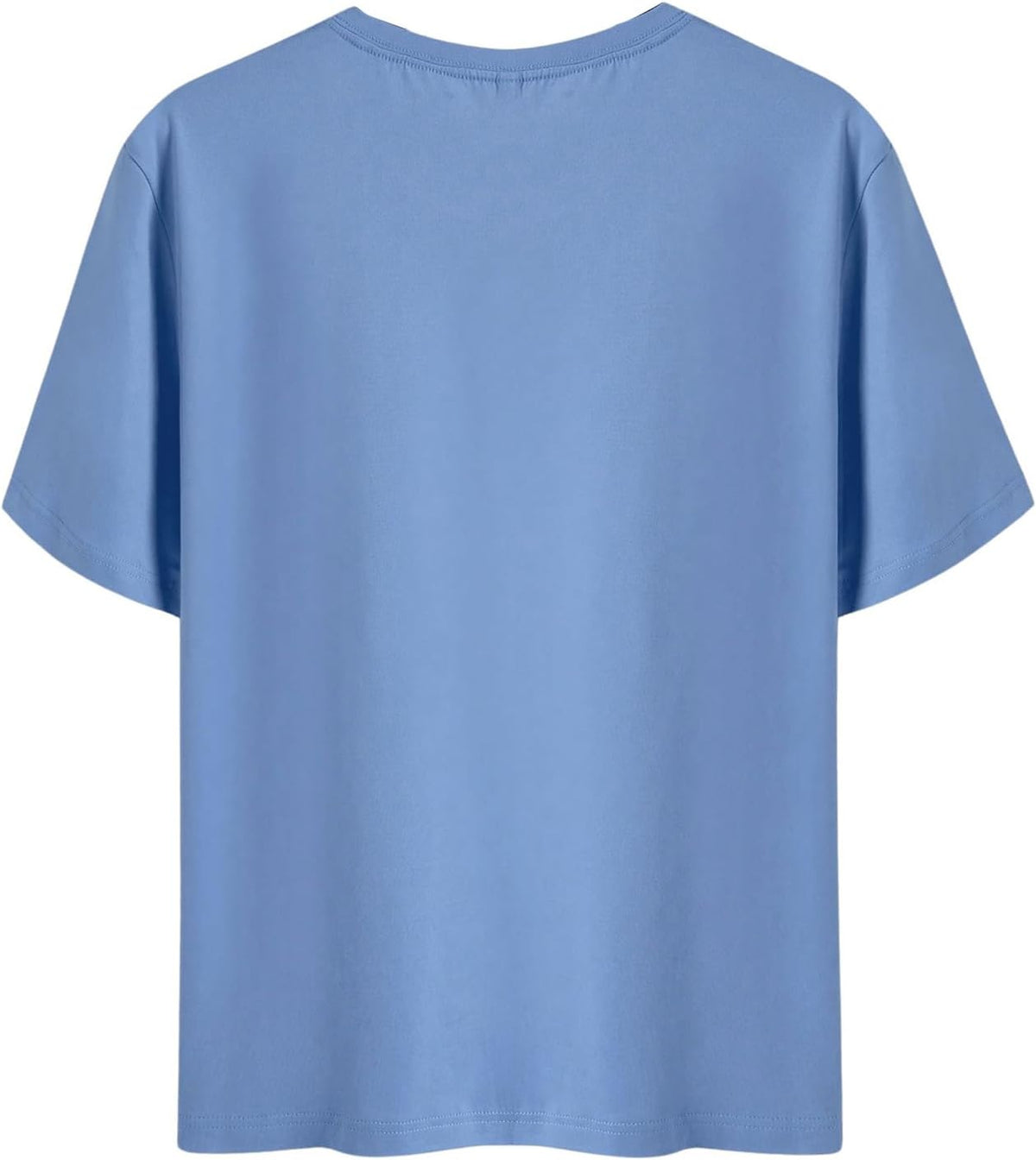 BEAUDRM Men's Plus Size Cross Graphic Tee Short Sleeve Regular Fit T Shirt