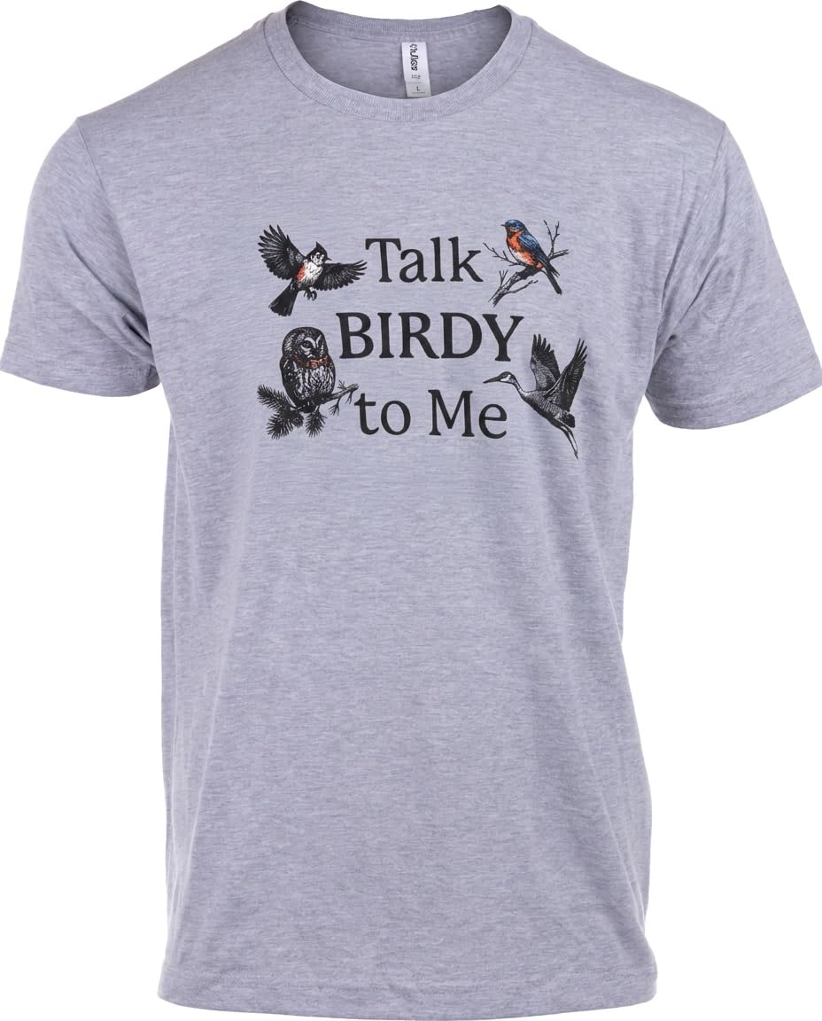 Ann Arbor T-shirt Co. Funny Bird Watching Birder Nerd Watcher Tee Shirts