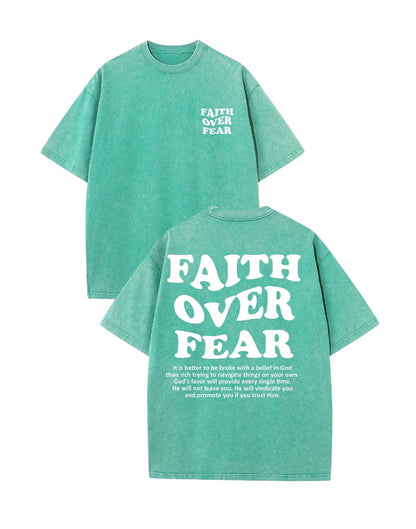 2 Packs Christian T Shirts for Men Oversized Tee Graphic Apparel Acid Washed Baggy Gym Top