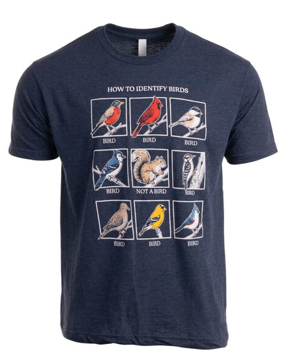 Ann Arbor T-shirt Co. Funny Bird Watching Birder Nerd Watcher Tee Shirts
