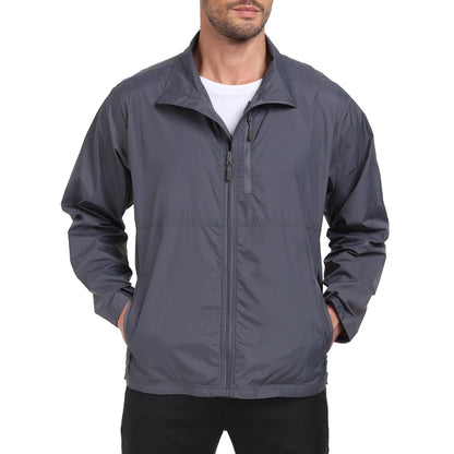 Men's Windbreaker Jackets Lightweight Single-layer for Spring/Autumn