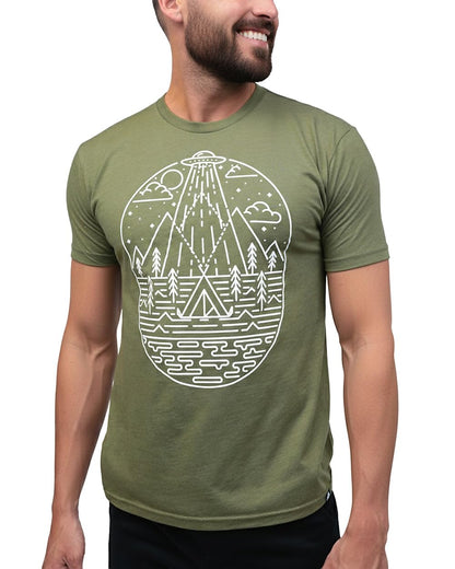 Graphic Tees for Men Cool Art Short Sleeve T-Shirts Soft Slim Fit S-4XL