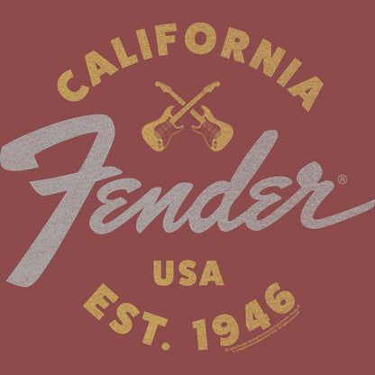 American Classics Fender California USA Est 1946 Guitar T Shirt
