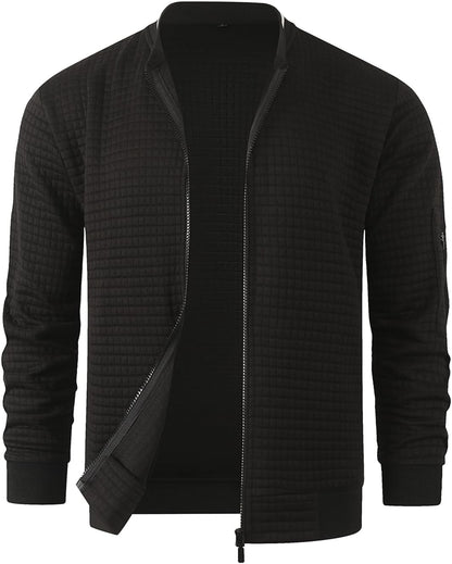 HOOD CREW Men’s Lightweight Jacket Varsity Bomber Coats