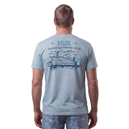 HUK Mens Fishing Graphic Tee, Performance Short Sleeve, Quick-Dry