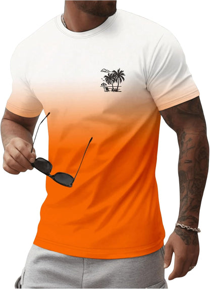 SOLY HUX Men's Graphic Tees Summer Beach Vacation Casual T Shirts