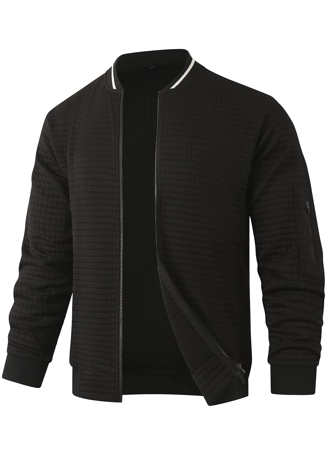 HOOD CREW Men’s Lightweight Jacket Varsity Bomber Coats