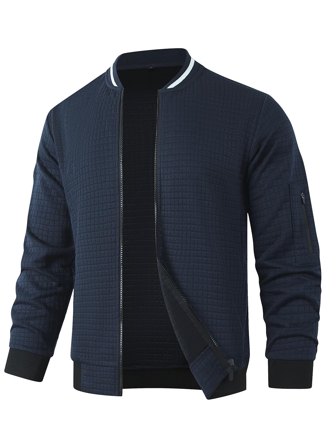 HOOD CREW Men’s Lightweight Jacket Varsity Bomber Coats