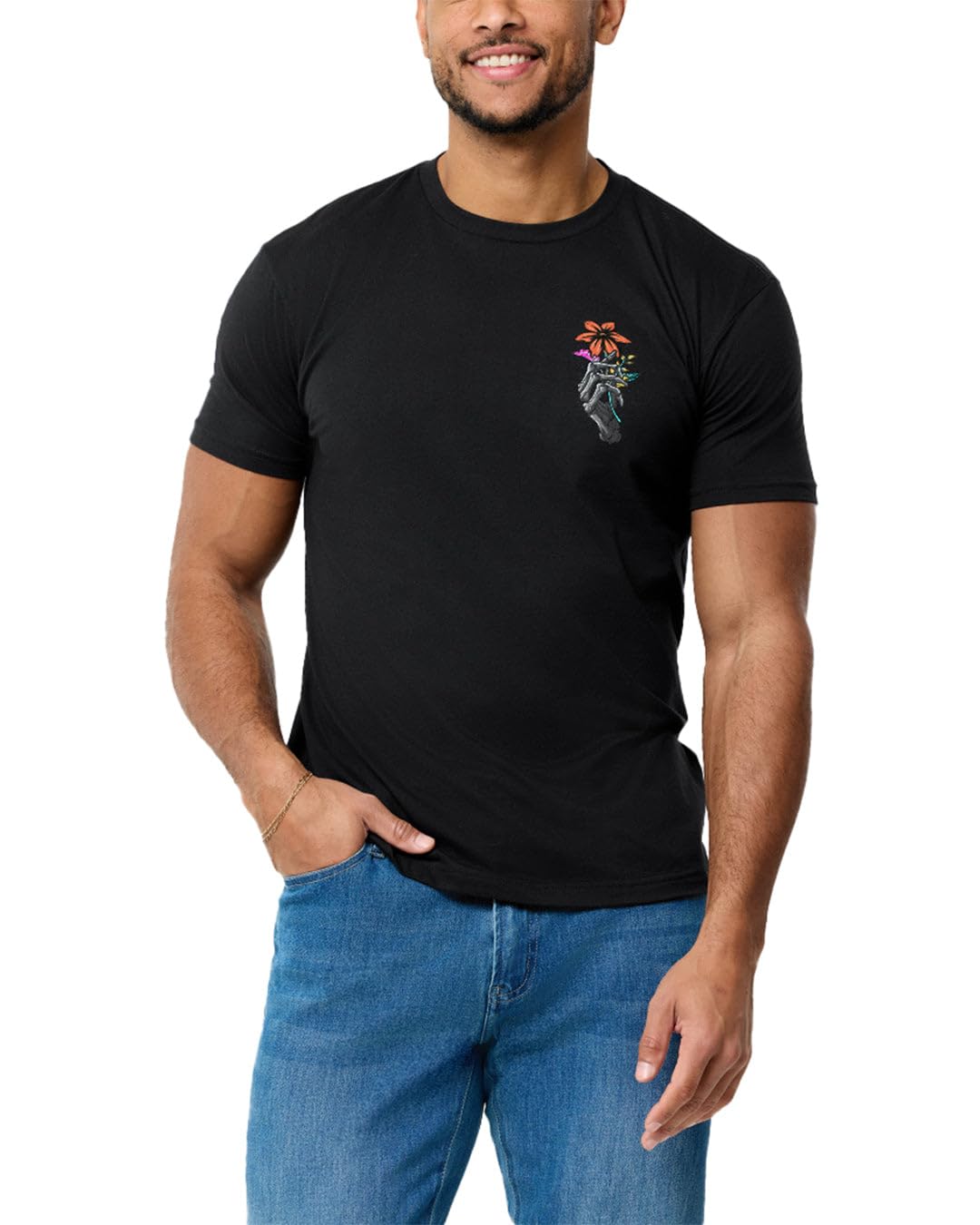 Graphic Tees for Men Cool Art Short Sleeve T-Shirts Soft Slim Fit S-4XL