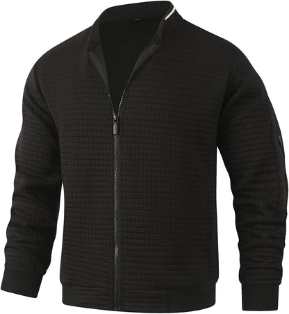 HOOD CREW Men’s Lightweight Jacket Varsity Bomber Coats