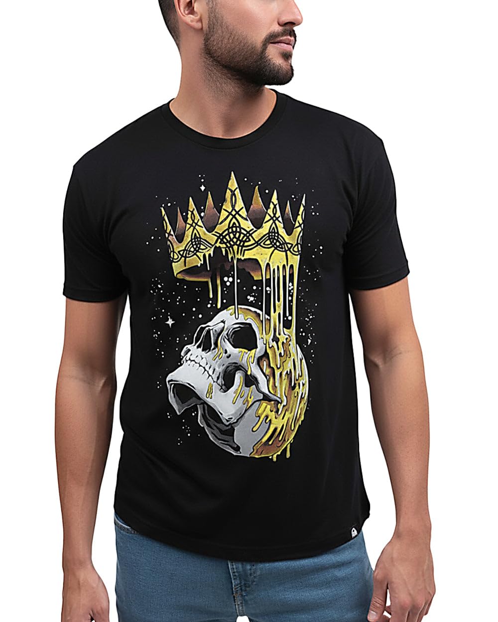 Graphic Tees for Men Cool Art Short Sleeve T-Shirts Soft Slim Fit S-4XL