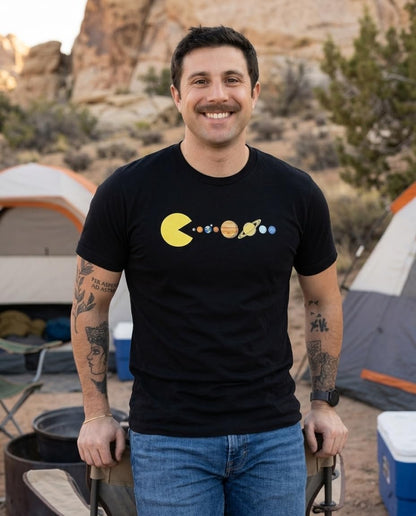 Funny Science Tshirt for Men or Women-Graphic Humor Space Tee Astronomy Gifts for Nerd, Solar System Planets Physics Teacher