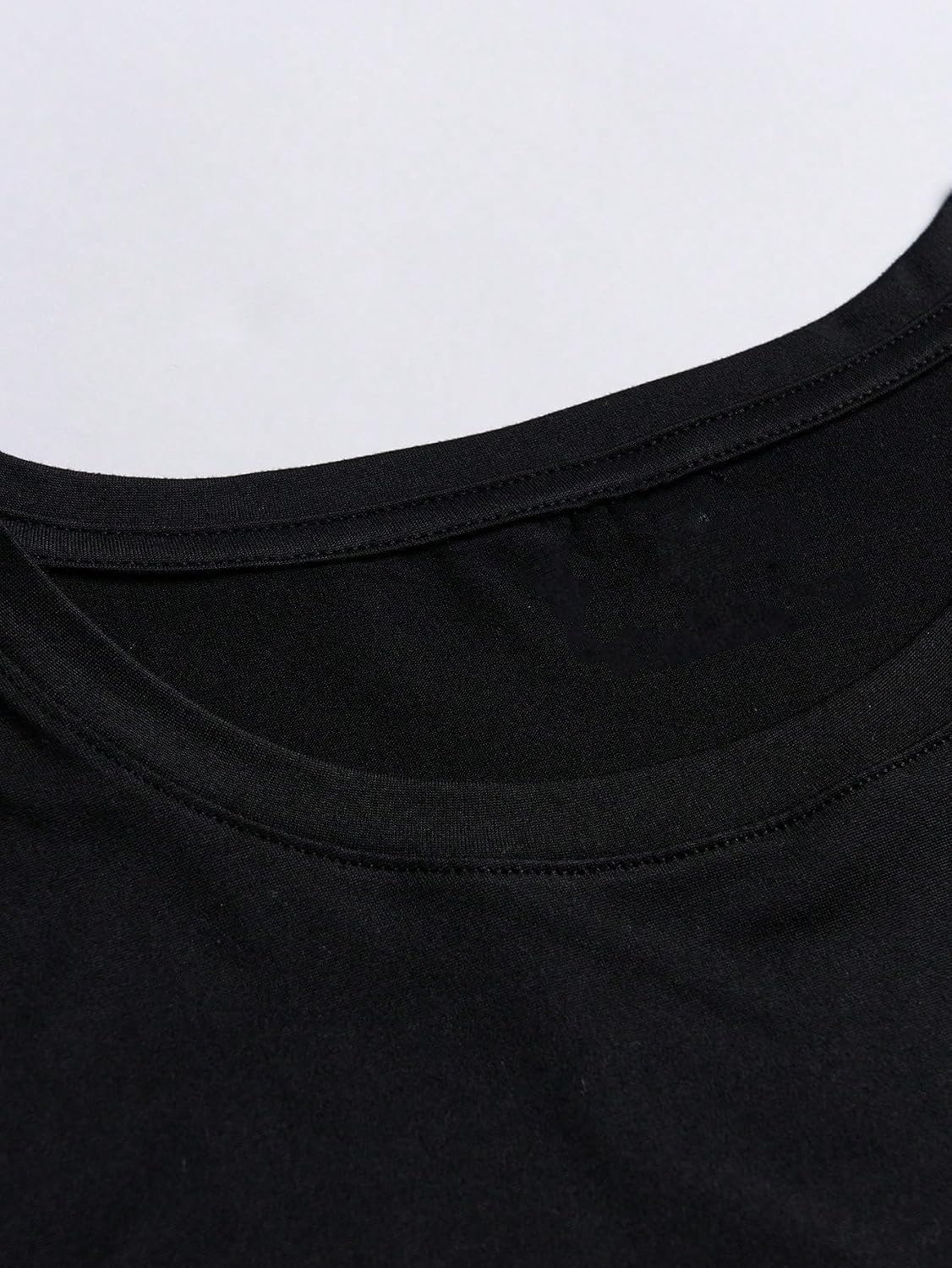 Floerns Men's Cross Print Short Sleeve T Shirt Crewneck Tee Shirts