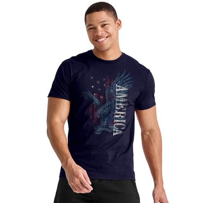 Hanes Men's Essentials Short Sleeve Graphic Tee