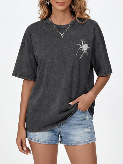 EMMIOL Mens Y2k Baggy Shirts Graphic Tees Oversized Crew Neck Short Sleeve Streetwear Tshirts Summer Tops 2026