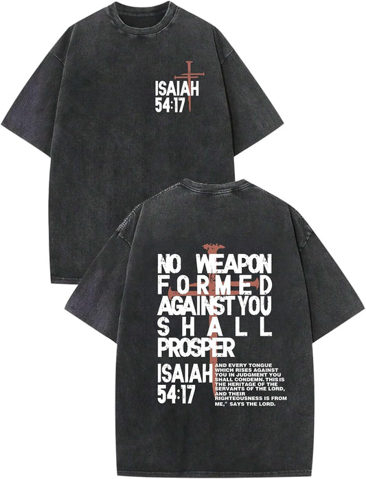 Christian Jesus Shirts for Men Faith Religious Graphic Tees Vintage Oversized Acid Wash Tshirts God Shirt Streetwear
