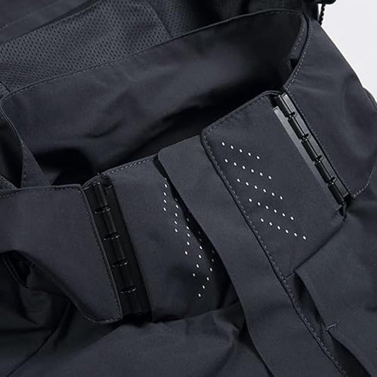 Men's Waterproof Windbreaker with Removable Hood Lightweight Rain Coats for Casual Hiking Cycling