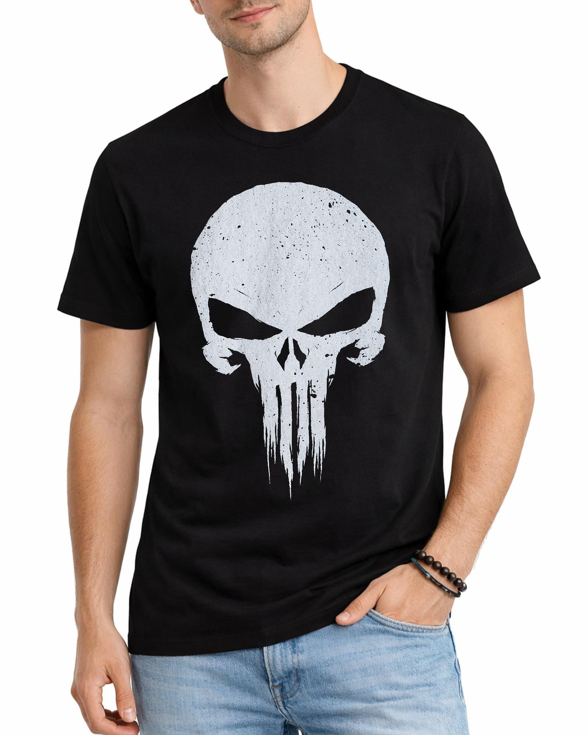 Marvel Mens Graphic Tees Short Sleeve Crewneck Cotton T-Shirts