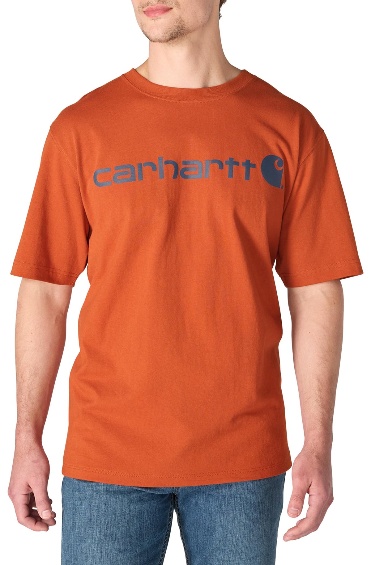 Carhartt Men's Dearborn Loose Logo T-Shirt
