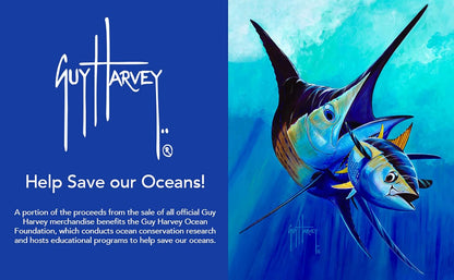 Guy Harvey Men’s Short Sleeve OG Cotton Graphic Pocket T-Shirt