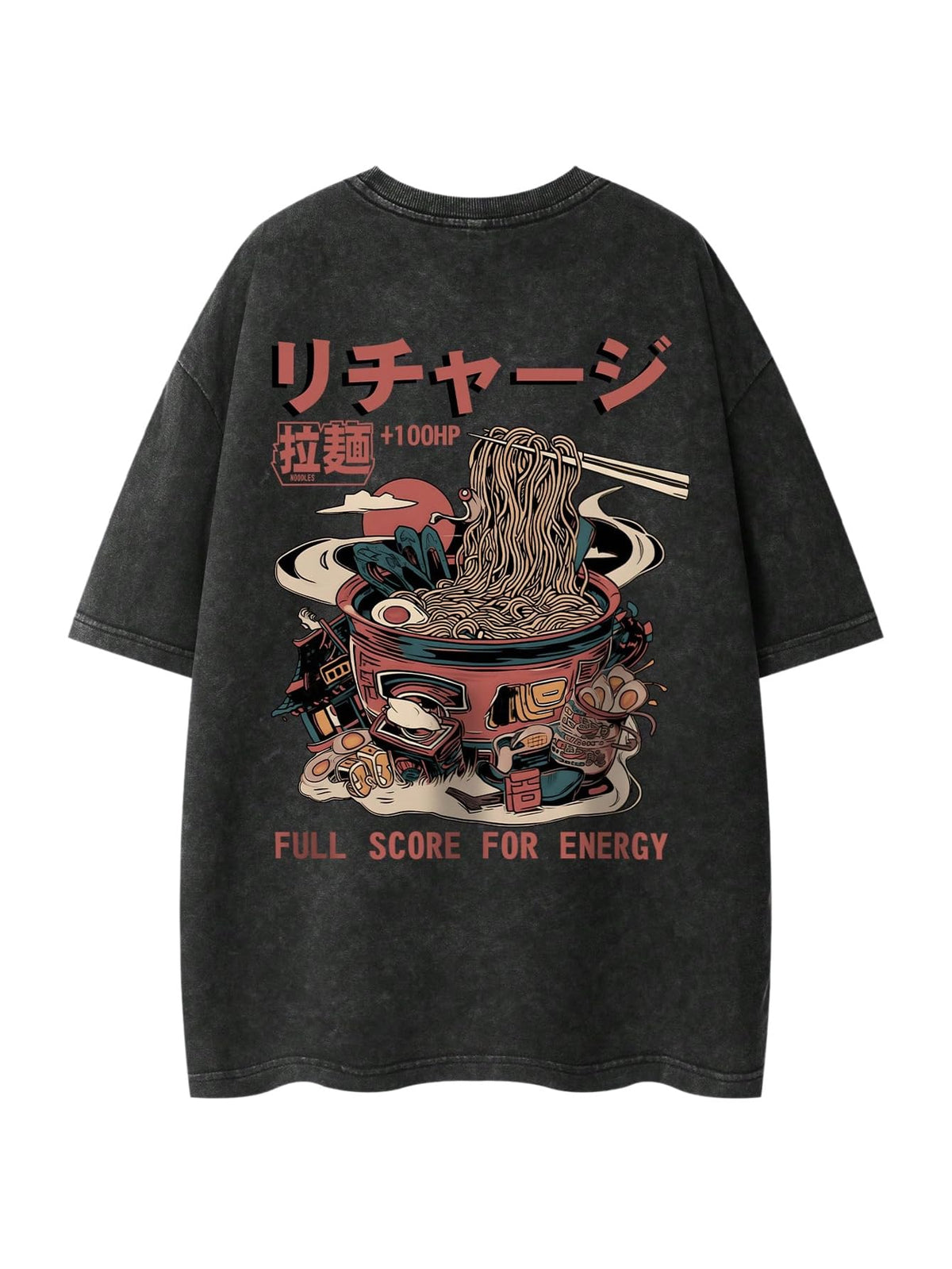 VIPWOLF Men's Graphic Vinatge Oversized Short Sleeve Tee Shirt