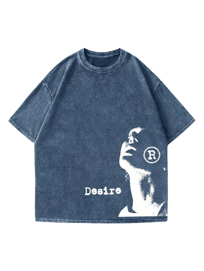 VIPWOLF Men's Graphic Vinatge Oversized Short Sleeve Tee Shirt