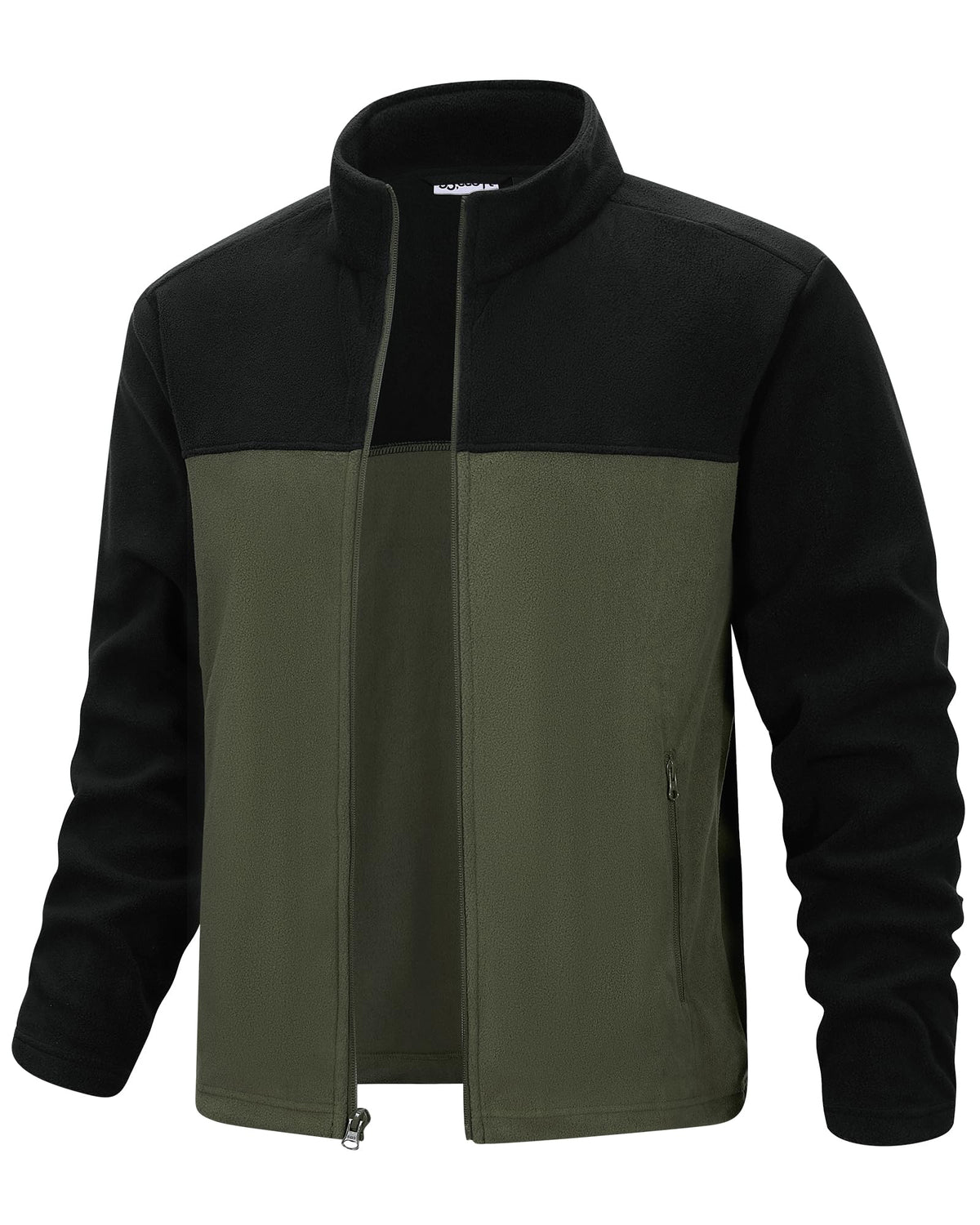 33,000ft Men's Polar Fleece Jackets Full Zip Lightweight Warm Sweater