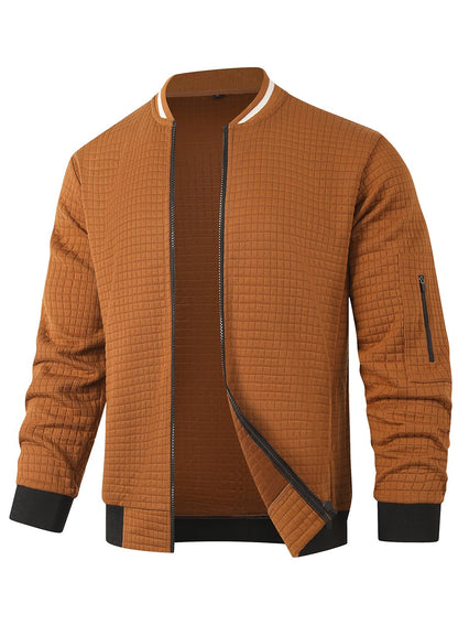 HOOD CREW Men’s Lightweight Jacket Varsity Bomber Coats