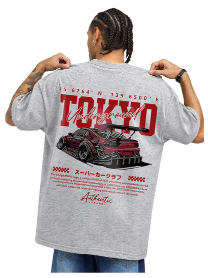 COZYEASE Men's Letter Graphic Tee Short Sleeve Summer T-Shirts Streetwear