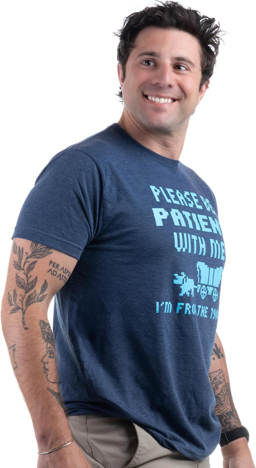 Funny Sarcastic Saying Tee Shirts for Men - Husband, Dad, Grandpa, Boyfriend Son Humor Joke T-Shirts