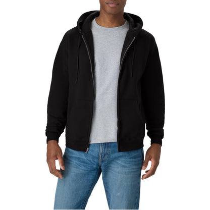 Hanes Men's Zip-up Hoodie, Ecosmart Fleece Full-zip Hoodie for Men, Hooded Sweatshirt