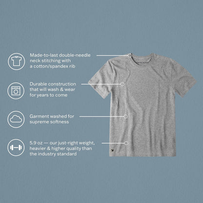 Life is Good Men's Crusher Tee Shirt, Short Sleeve Cotton Graphic T-Shirts, Unplug in The Outdoor