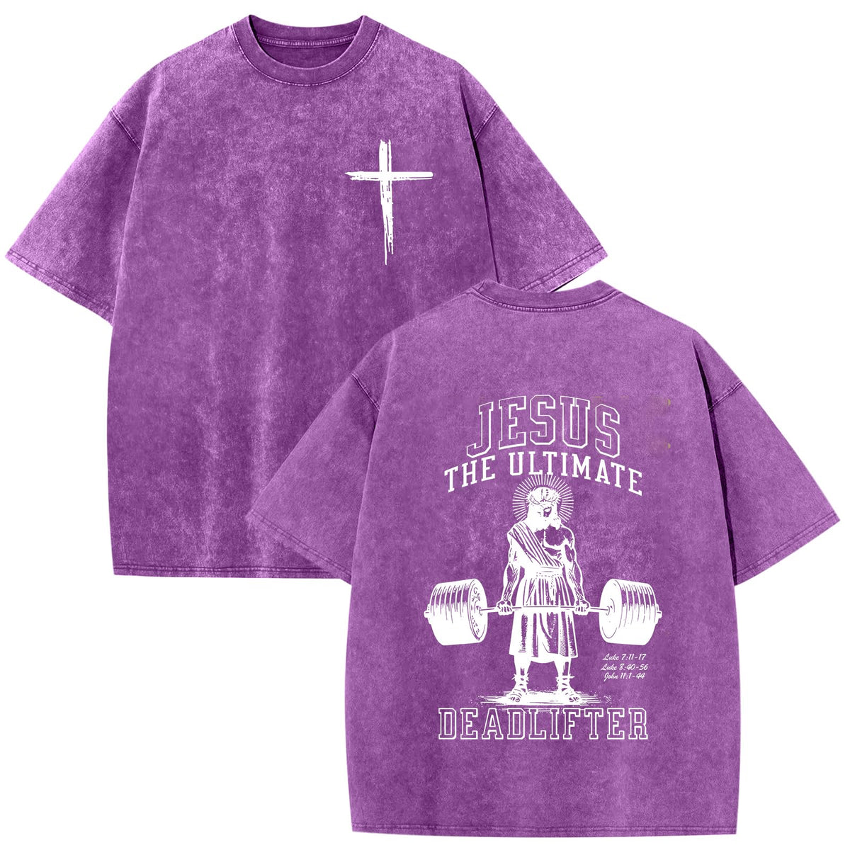 Mens Oversized Christian Shirts Jesus Faith Shirt Funny Gym Graphic Tees God Religious Bible Verse Acid Wash Tshirts