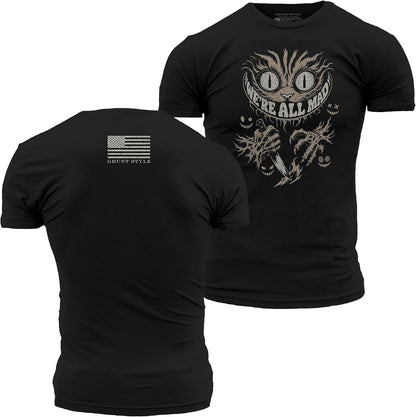 Grunt Style We're All Mad Men's Graphic Tee
