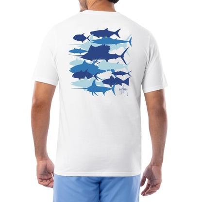 Guy Harvey Men’s Short Sleeve OG Cotton Graphic Pocket T-Shirt
